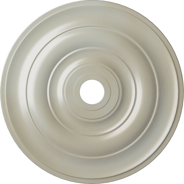 Ekena Millwork Jefferson Ceiling Medallion (Fits Canopies up to 5"), 26 1/2"OD x 3 5/8"ID x 1 1/2"P, Flash Blue CM26JEFBS - main